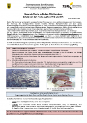 Fischgesundheit – Merkblatt zu VHS und IHN