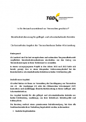 Biosicherheitsberatung Flyer