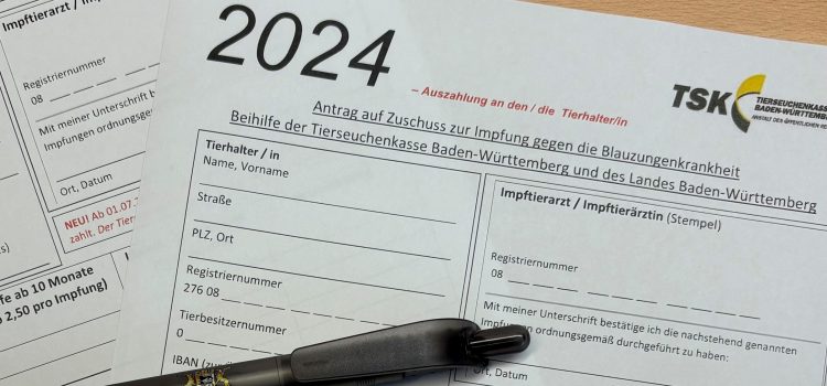Fristende zur Beantragung von Zuschüssen zu Impfungen