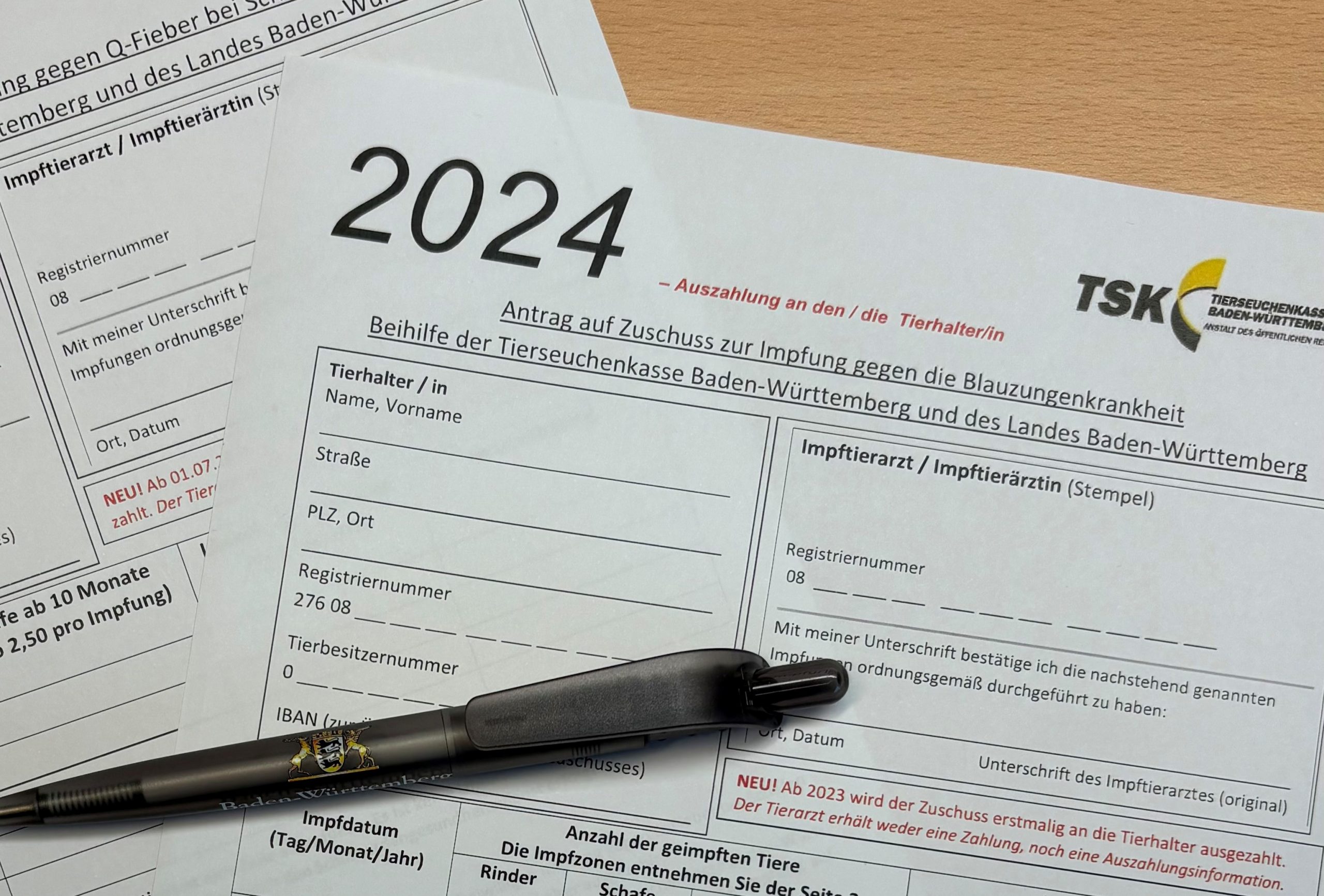 Fristende zur Beantragung von Zuschüssen zu Impfungen