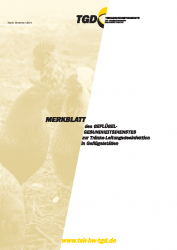 Tränke-Leitungsdesinfektion in Geflügelställen